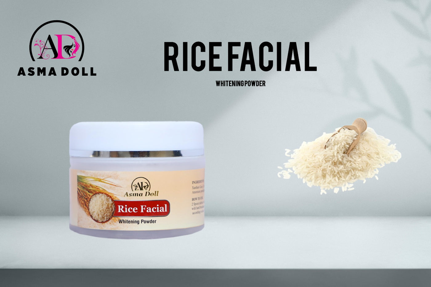 Rice Facial Whitening Powder