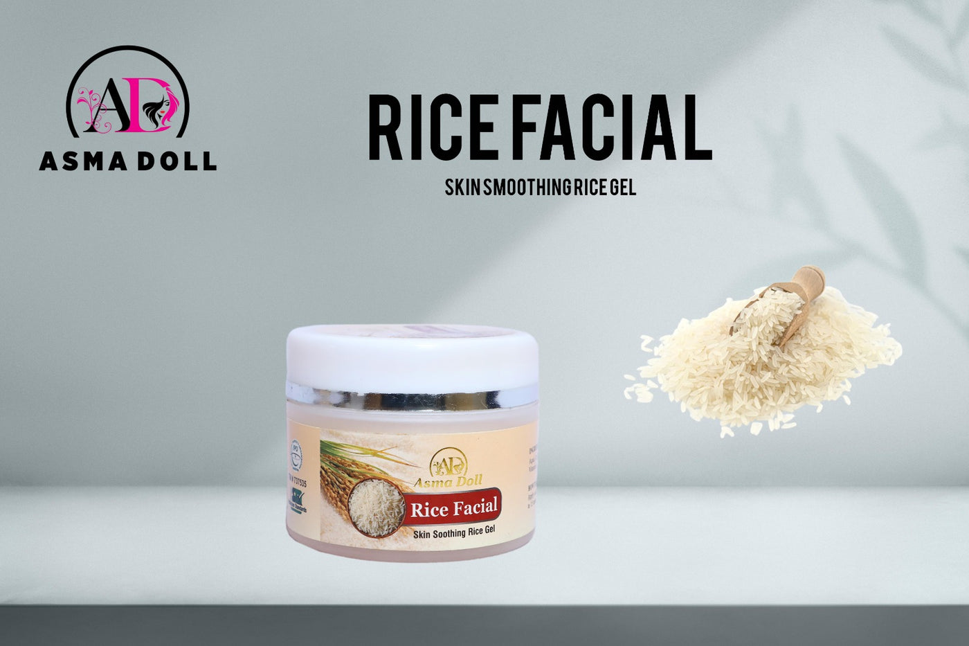 Rice Facial Skin Soothing Rice Gel